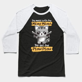 Meow meow peow peow Baseball T-Shirt